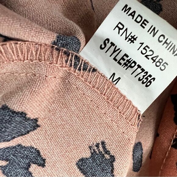 Paper moon stitch fix puff sleeve blouse animal print - Picture 3 of 5